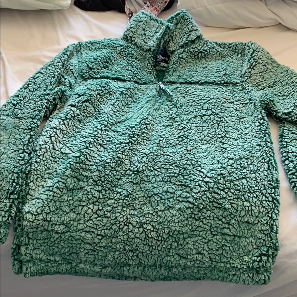 Boxercraft sherpa quarter zip pullover